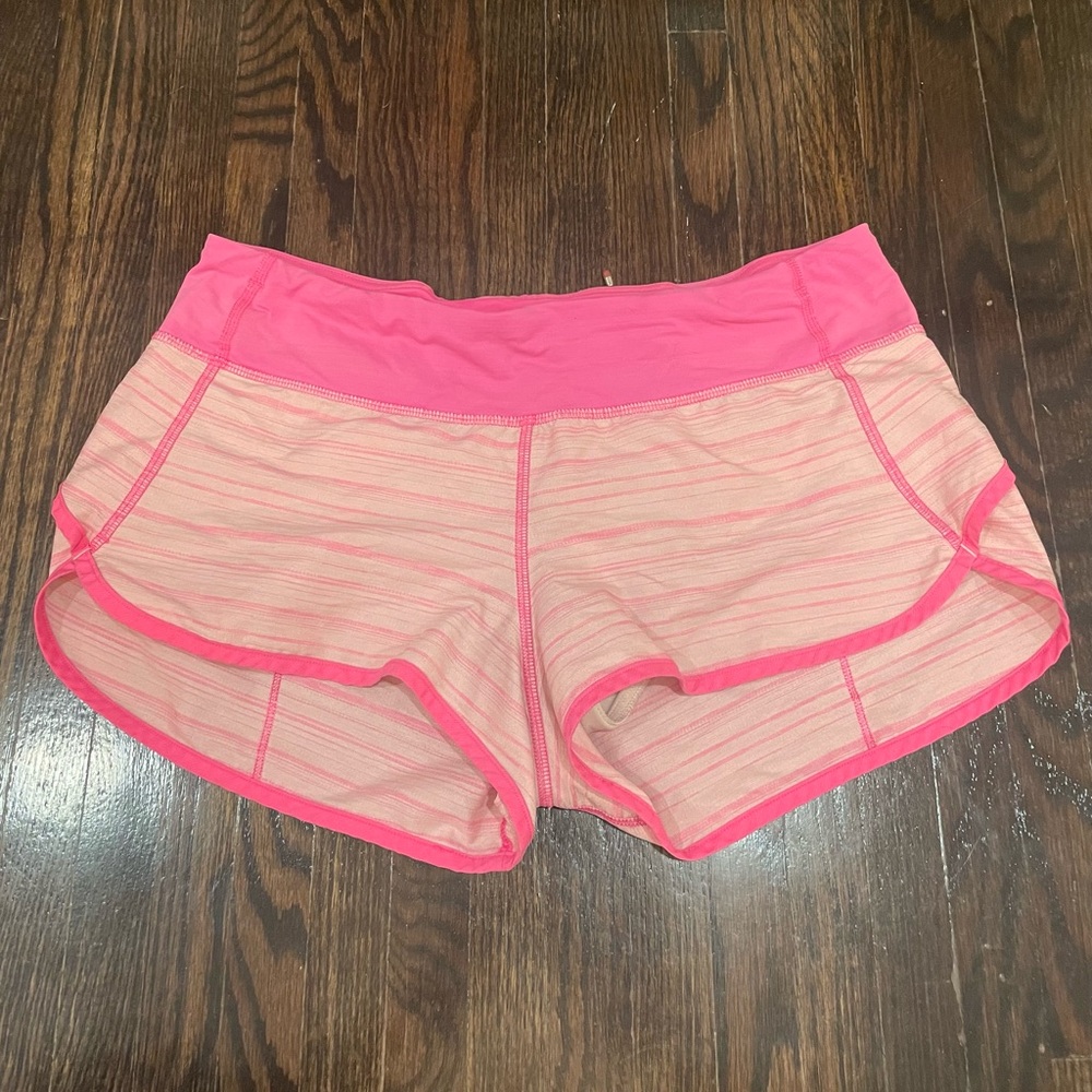 Lululemon speed up shorts size 8